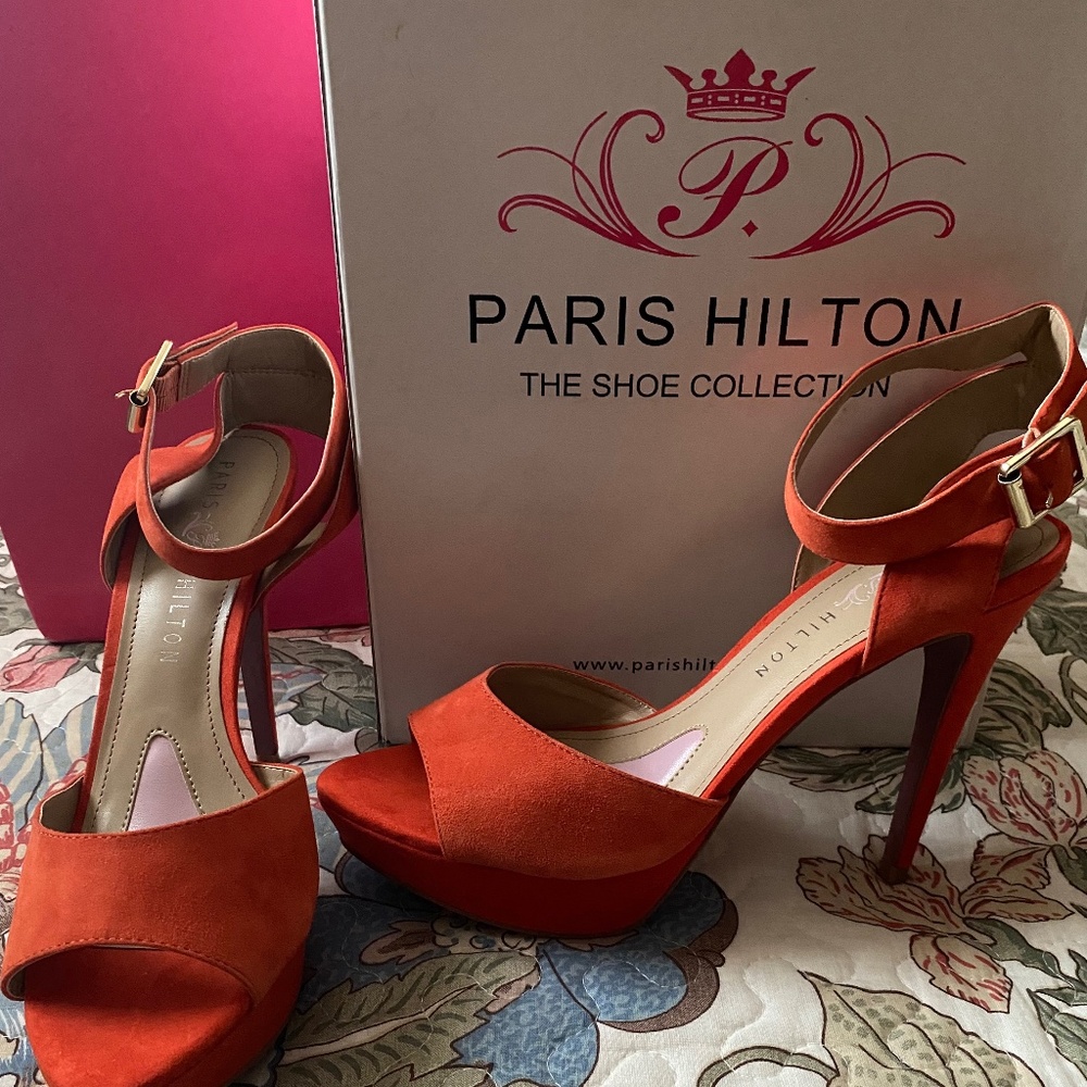Paris Hilton high heels